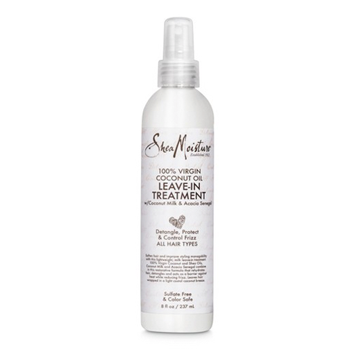 Shea Moisture 100% Virgin Coconut Oil Leave In Treatment - 8 Fl Oz