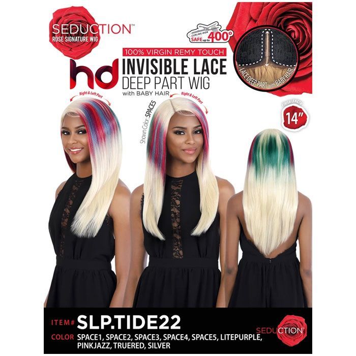 Seduction Synthetic Hair HD Lace Wig - SLP TIDE22