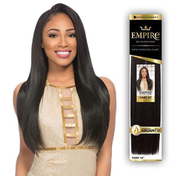 Sensationnel 100% Human Hair Weaving - Empire Yaki WVG