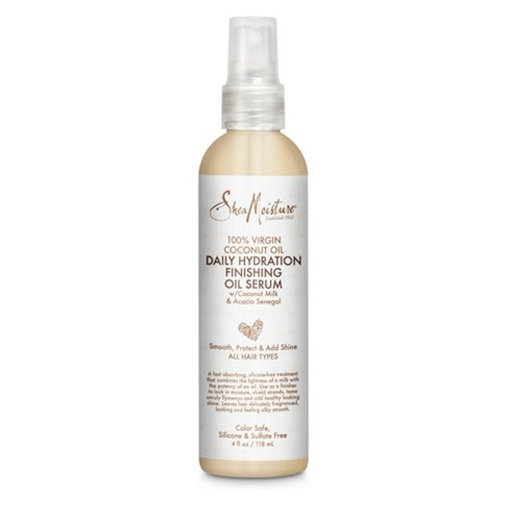 Shea Moisture Coconut & Acacia Senegal Daily Hydration Finishing Oil Serum - 4 Fl Oz