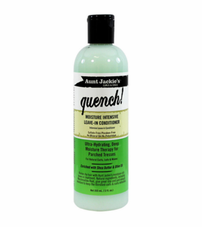 Aunt Jackie's Curls & Coils Quench! Moisture Intensive Leave-In Conditioner 12 Oz