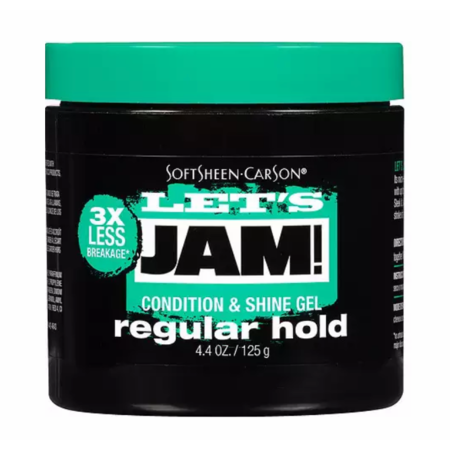 Lets Jam! Shining & Conditioning Gel Regular Hold 4.4 Oz Jar