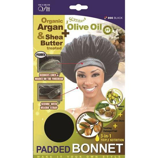  Qfitt 4 In 1 Oil Infused Padded Bonnet #865/#866