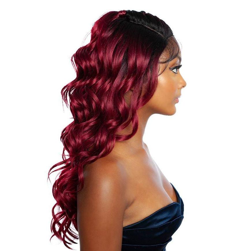  RED CARPET 3WAY TOP KNOT BRAID LACE WIG (Hot Water Set) Double French Knot 03 RCTB304