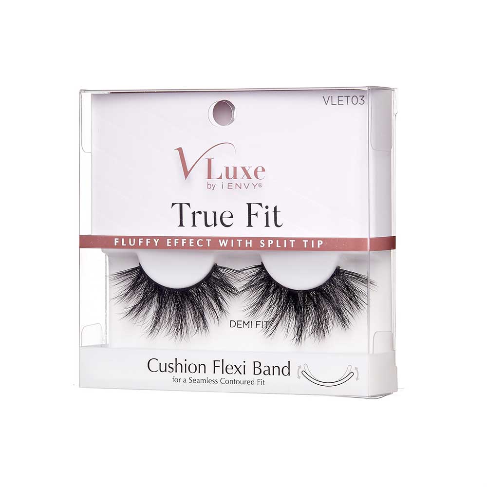 KISS V Luxe True Fit Lashes "Demi Fit" #VLET03