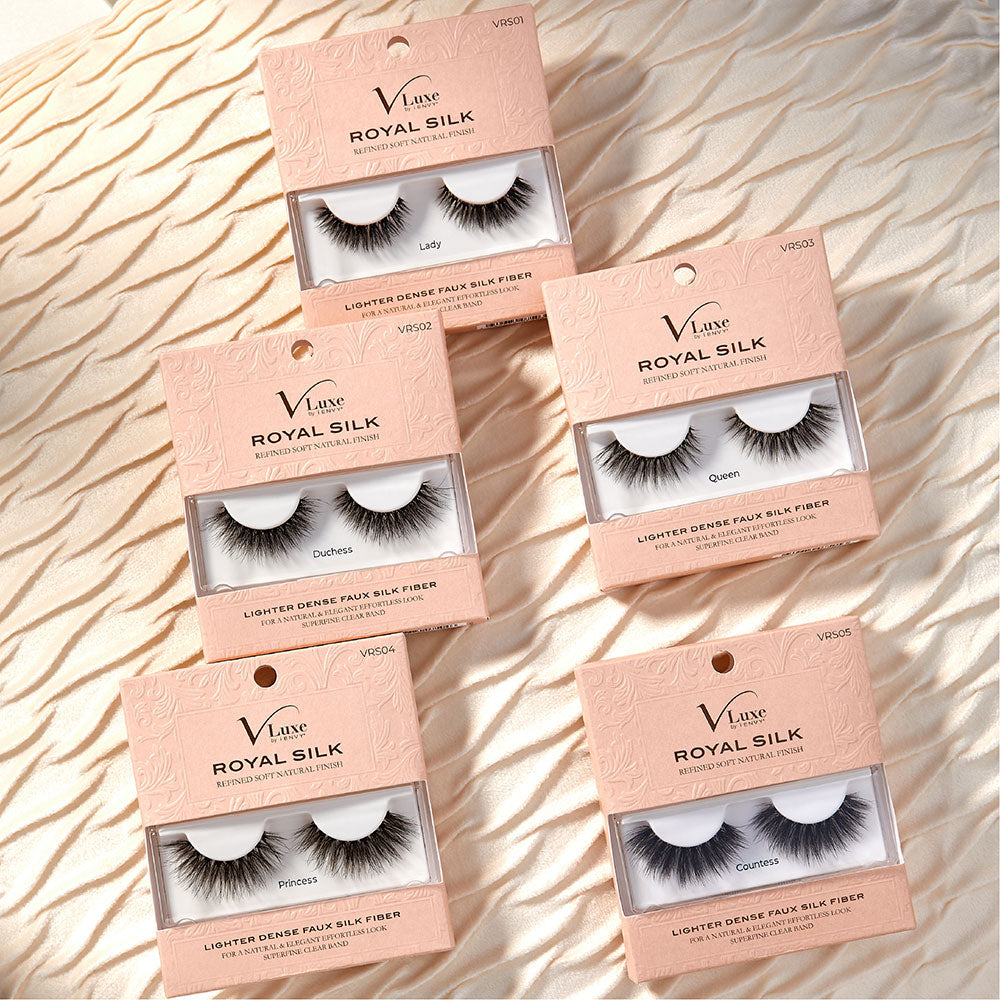 KISS V Luxe True Fit Lashes "Queen" #VRS03