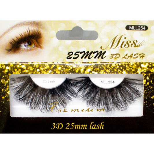  Miss Lashes 3D 25mm Lash - MLL254