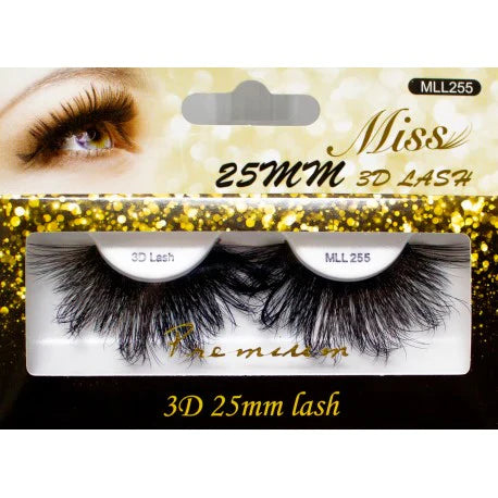  Miss Lashes 3D 25mm Lash - MLL255