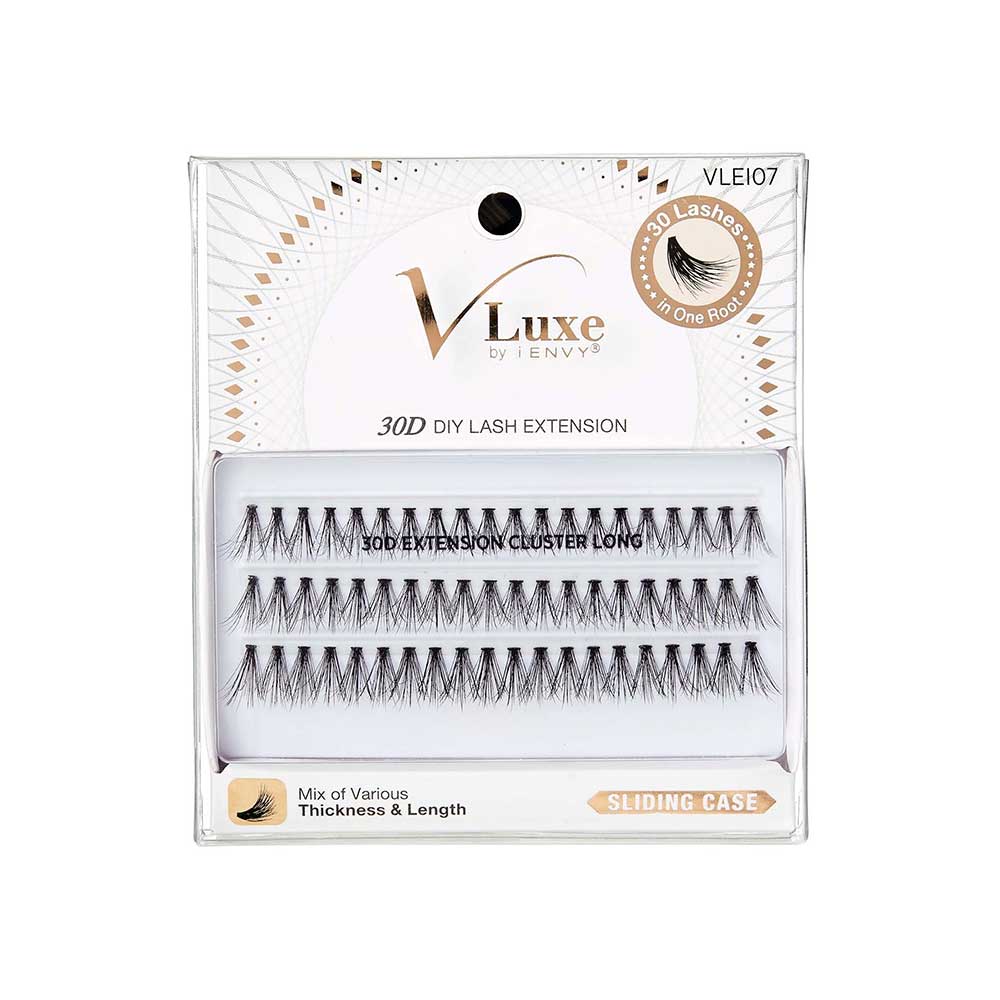 KISS V Luxe 30D Cluster Lash Extension Lashes Long #VLEI07