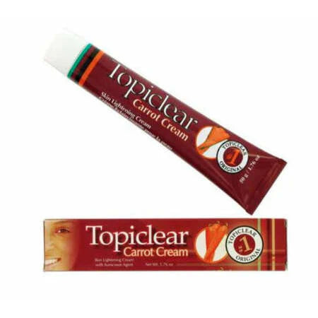  Topiclear Carrot Skin Cream 1.76 Oz