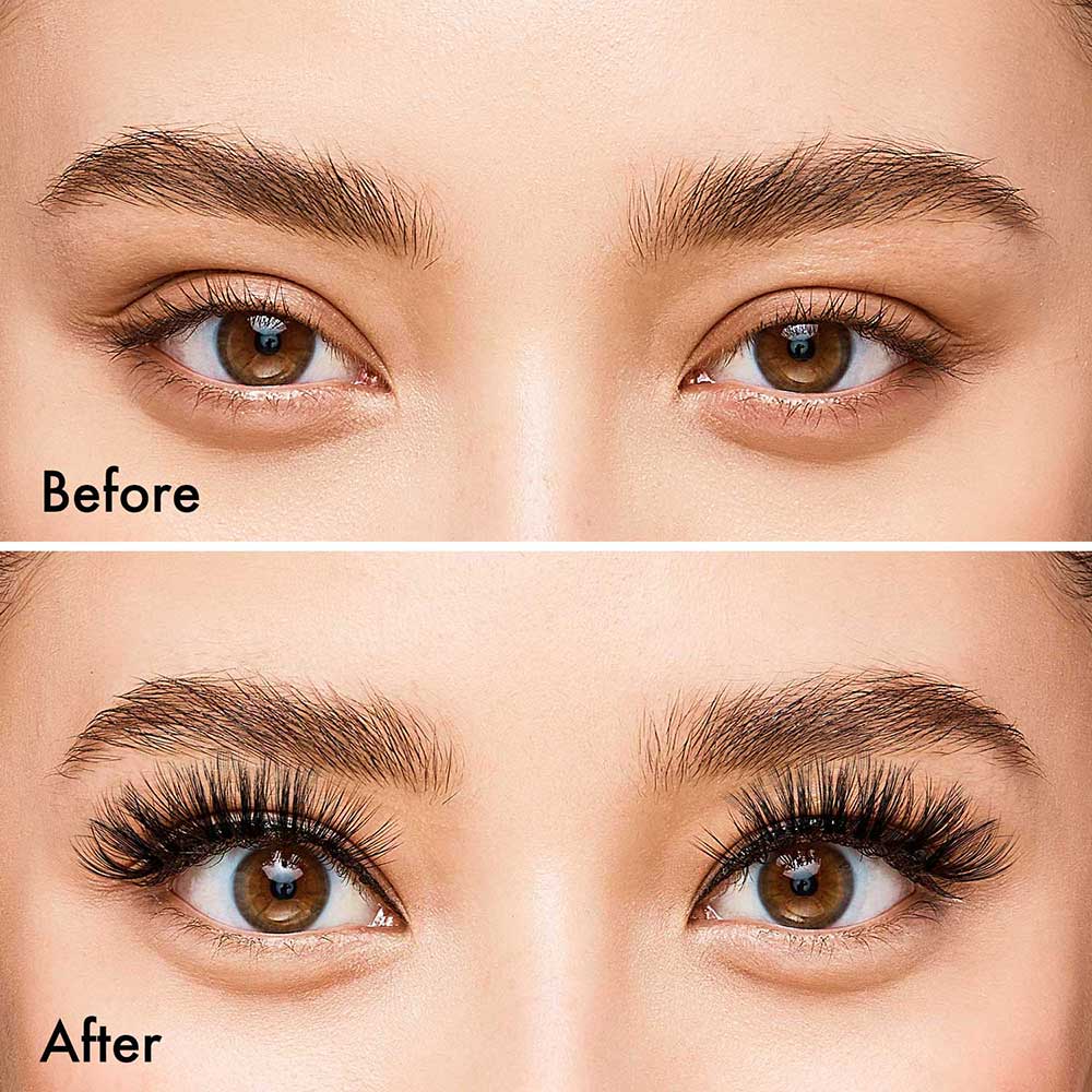 KISS V Luxe Faux Mink Volume Extension Cluster Lashes Medium #VLEI09