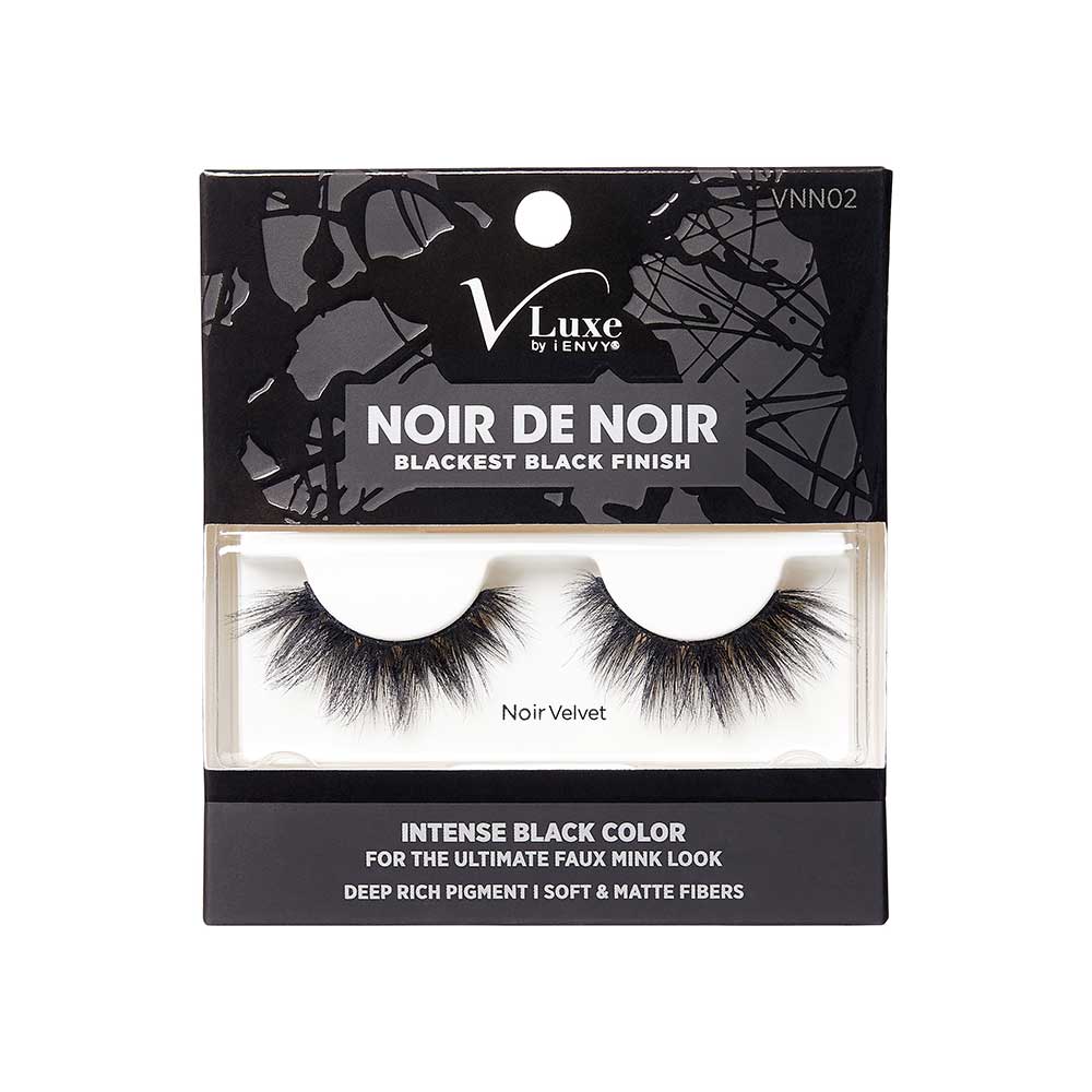 KISS V Luxe Noir De Noir Blackest Black Lashes "Noir Velvet" #VNN02
