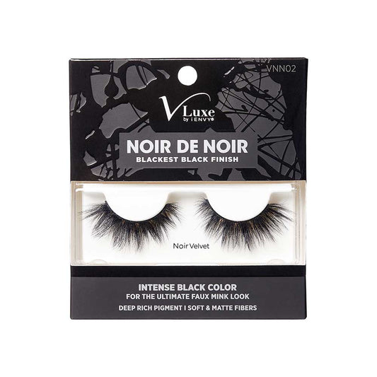 KISS V Luxe Noir De Noir Blackest Black Lashes "Noir Velvet" #VNN02