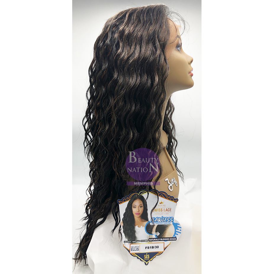  Zury Sis Synthetic Hair Lace Front Wig Flawless Pre Tweezed Hair Line SW-Lace H Ellis