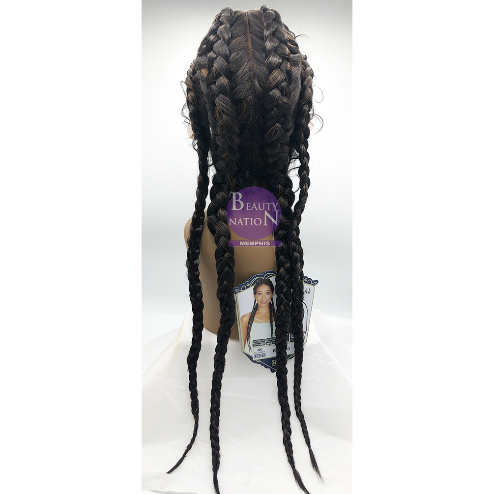  Zury Sis Double Dutch Box Braid Lace Front Wig 360 - DD LACE H DUTCH BOX