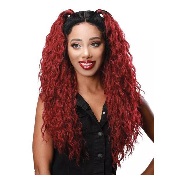  Zury Sis Beyond Synthetic Hair Twin Part Lace Front Wig - BYD TP LACE H BLESS