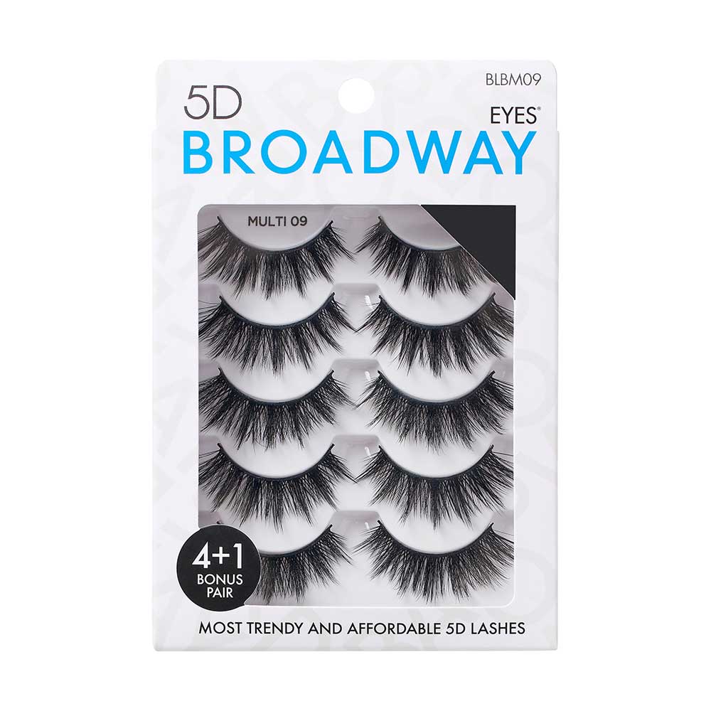 KISS Broadway 5D Lash Multi Pack - BLBM09