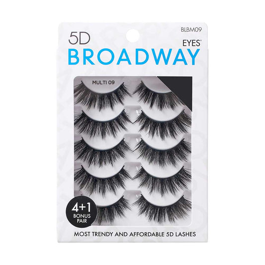 KISS Broadway 5D Lash Multi Pack - BLBM09