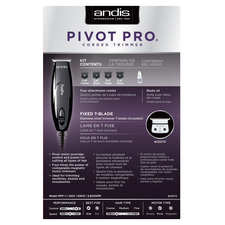  Pivot Pro® T-Blade Trimmer
