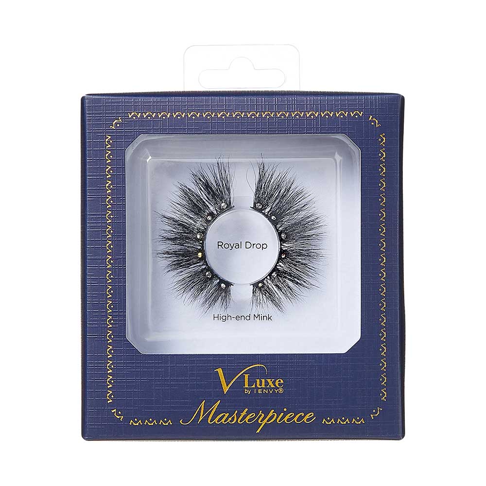 KISS V Luxe Masterpiece Mink Lashes "Royal Drop" #VMP02