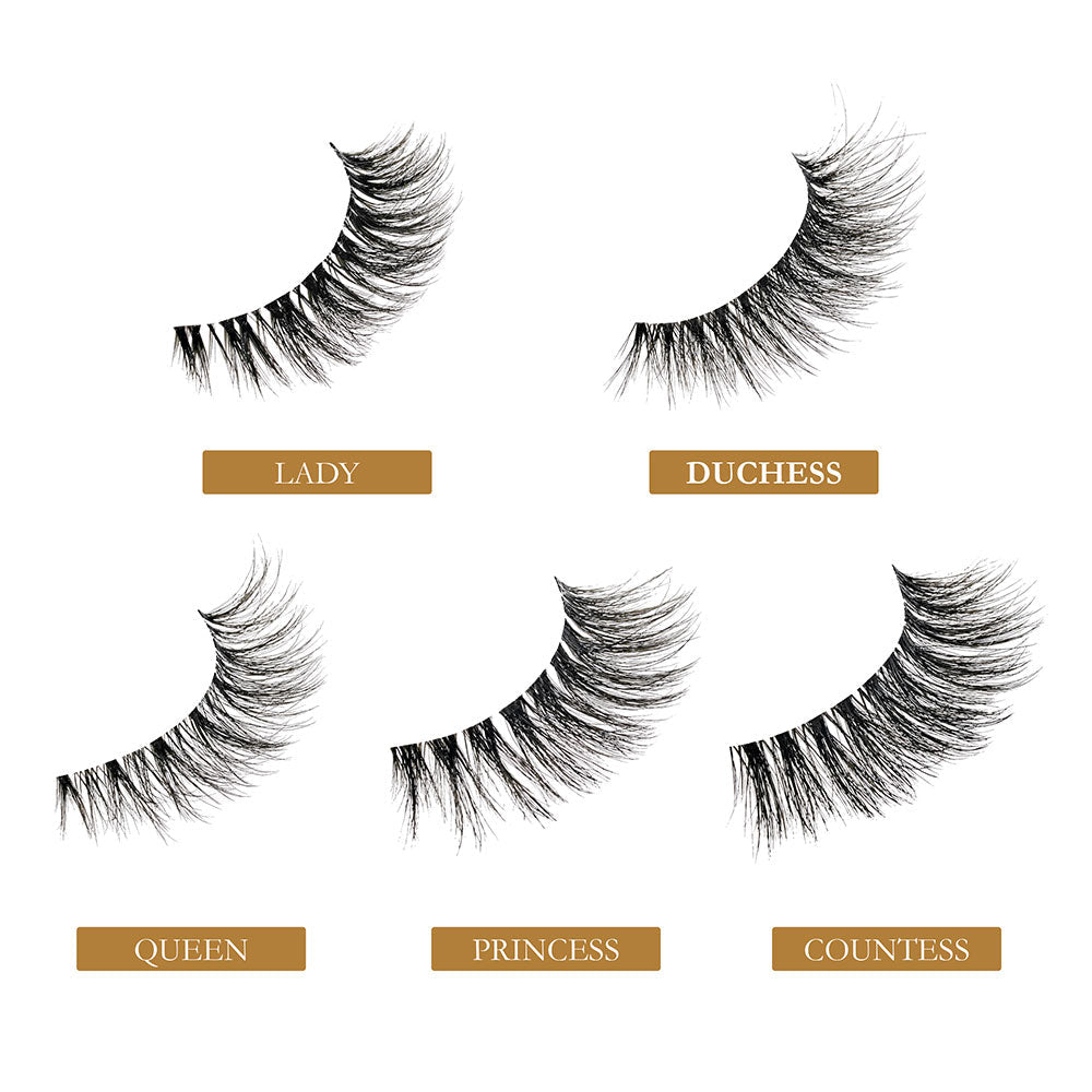 KISS V Luxe True Fit Lashes "Duchess" #VRS02