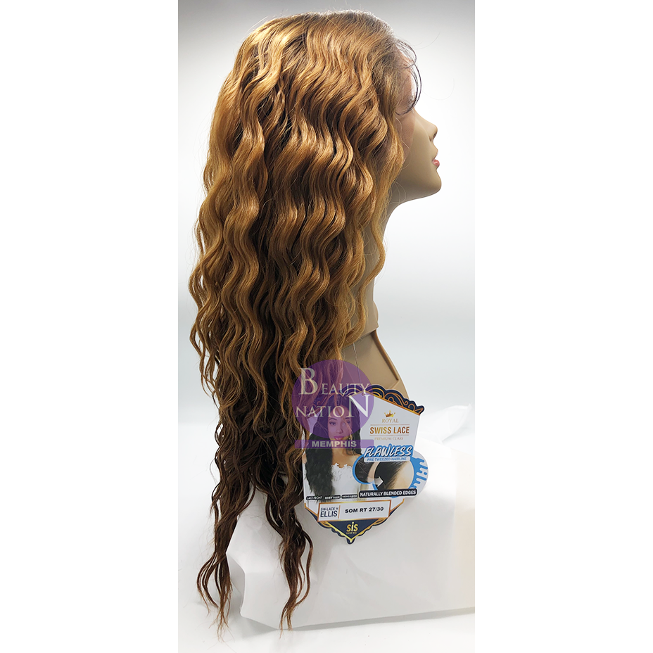  Zury Sis Synthetic Hair Lace Front Wig Flawless Pre Tweezed Hair Line SW-Lace H Ellis