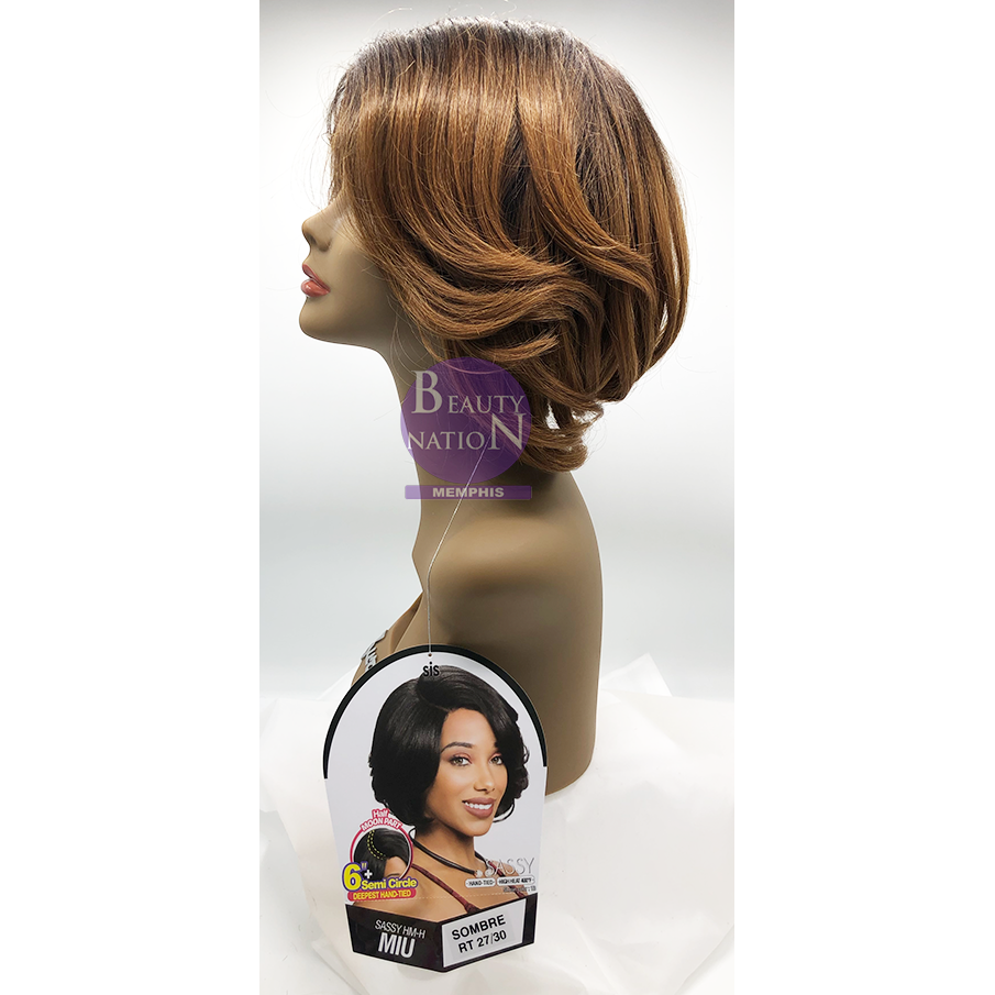  Zury Sis Sassy Synthetic Hair Wig - SASSY HM H MIU (6 Inch Half Moon Part)