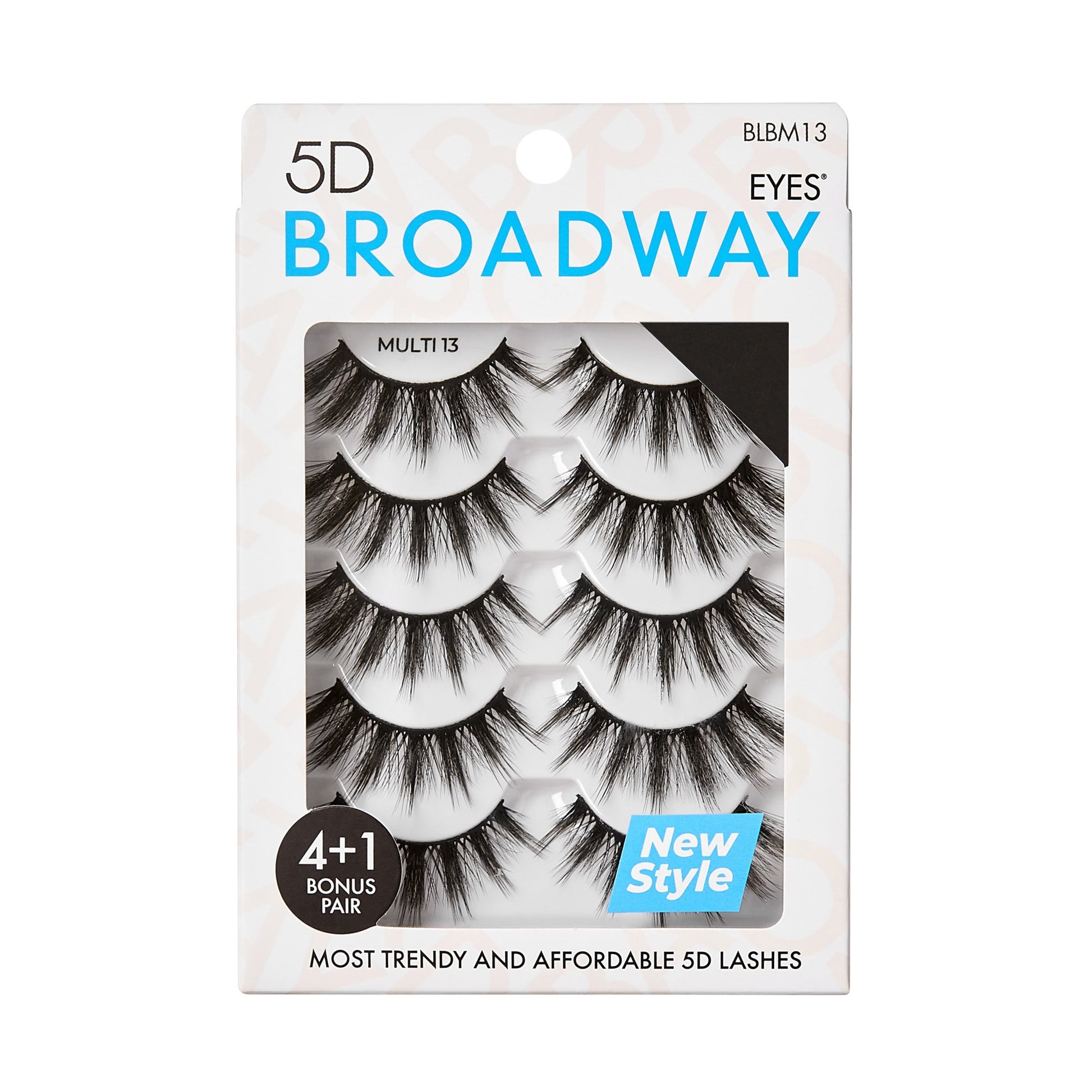 KISS Broadway 5D Lash Multi Pack - BLBM13
