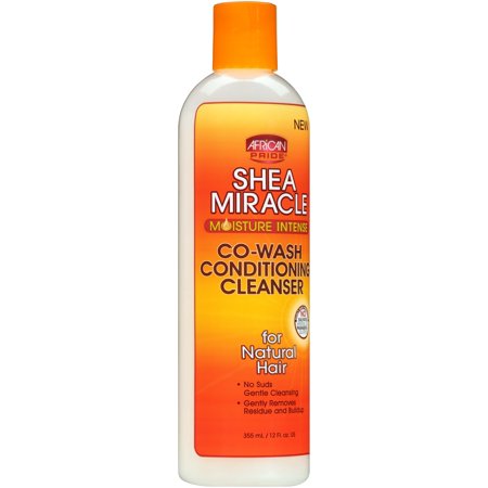  African Pride Shea Miracle Moisture Intense Co-Wash Conditioning Cleanser 12 Fl. Oz
