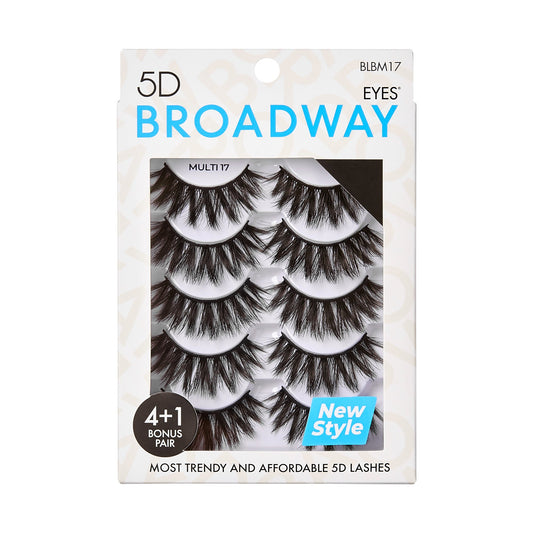 KISS Broadway 5D Lash Multi Pack - BLBM17