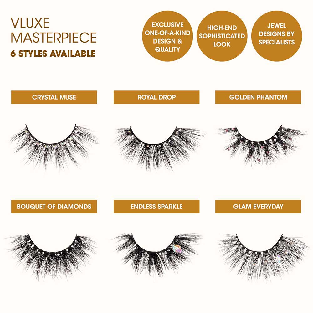 KISS V Luxe Masterpiece Mink Lashes "Endless Sparkle" #VMP05