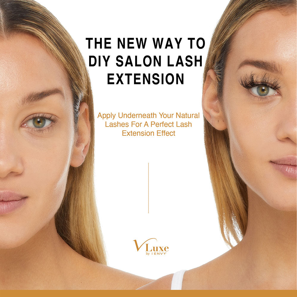 KISS V Luxe Extended Real Mink Cluster Lashes #VEM01