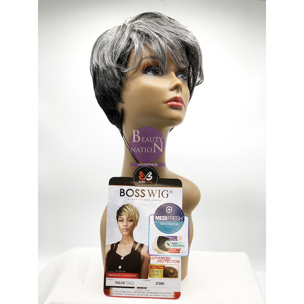  Bobbi Boss Synthetic Medifresh Wig M638 - TIGI