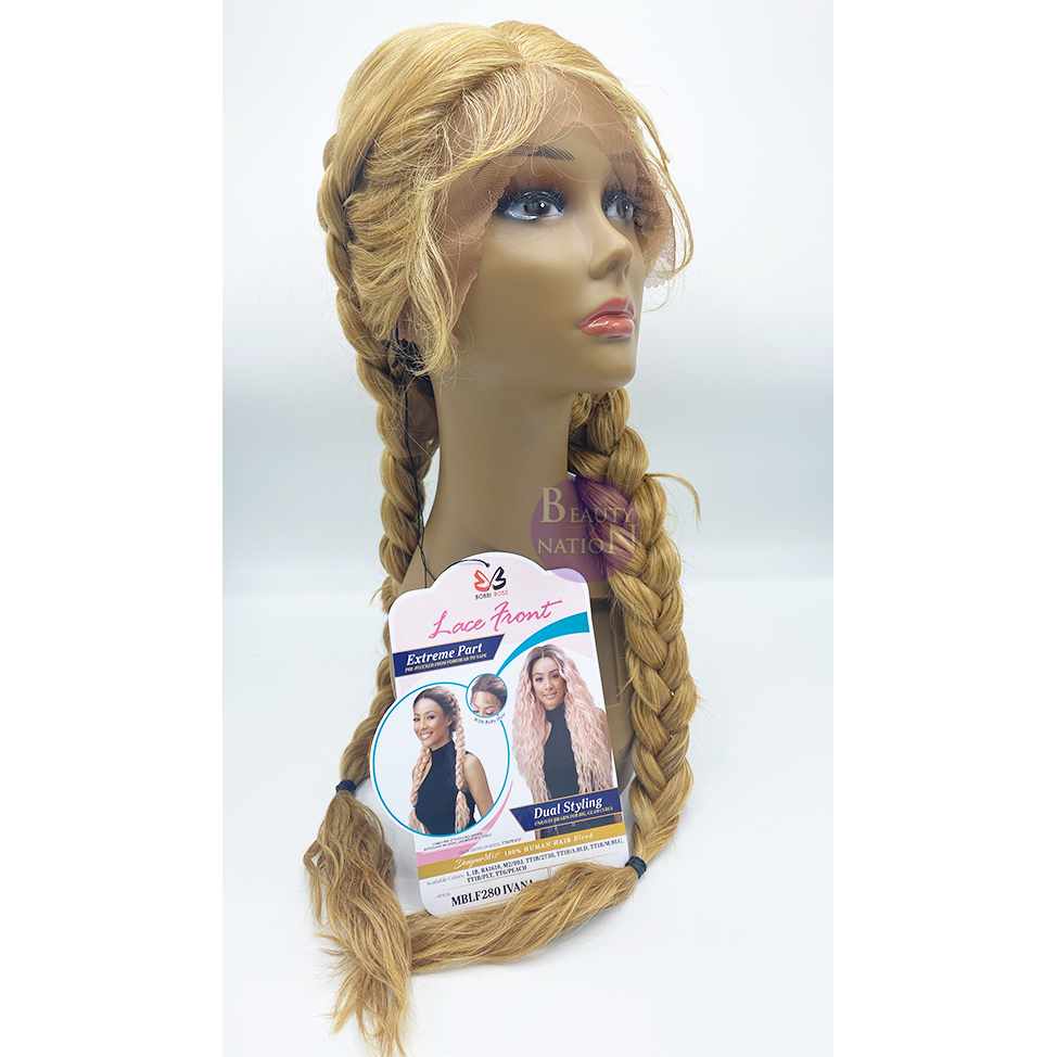  Bobbi Boss Human Hair Blend Lace Front Wig - MBLF280 IVANA