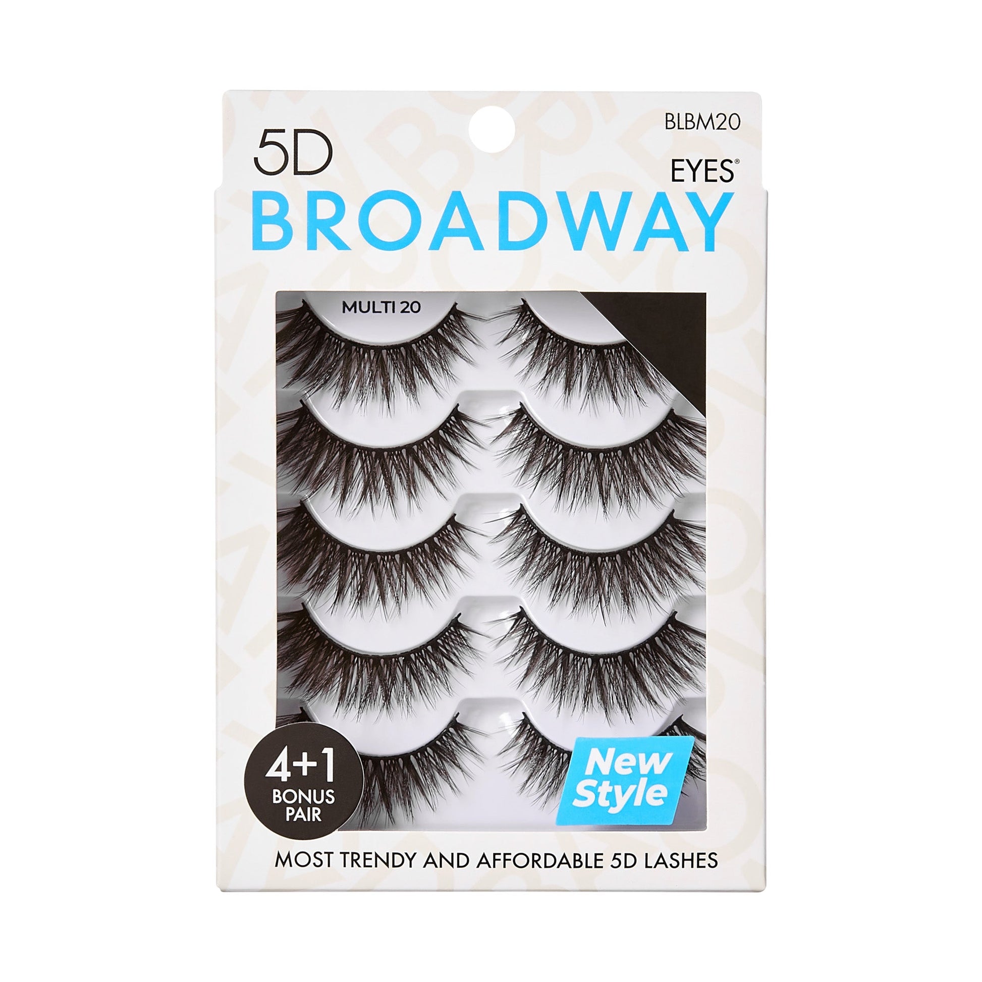 KISS Broadway 5D Lash Multi Pack - BLBM20
