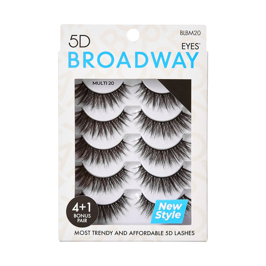 KISS Broadway 5D Lash Multi Pack - BLBM20