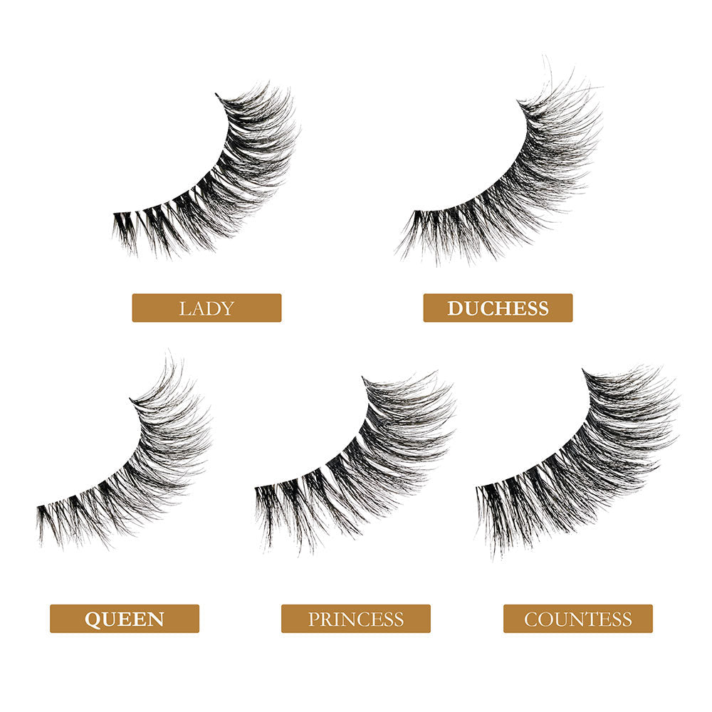 KISS V Luxe True Fit Lashes "Queen" #VRS03