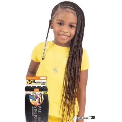  4X Formation Kid's Braid 16" Glance Braiding Hair Model Model