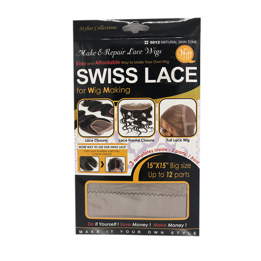  Qfitt Swiss Lace For Wig Making 5012 Natural Skin Tone