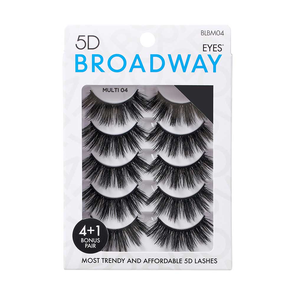 KISS Broadway 5D Lash Multi Pack - BLBM04