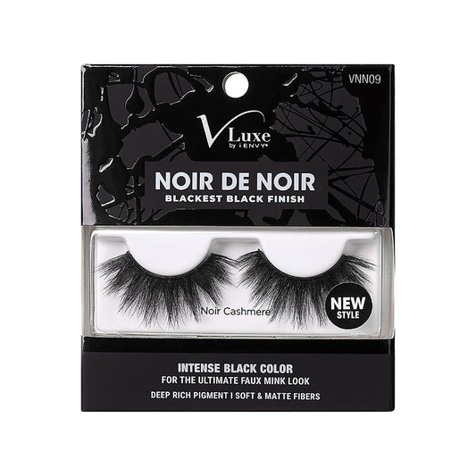 KISS V Luxe Noir De Noir Blackest Black Lashes "Noir Cashmere" #VNN09