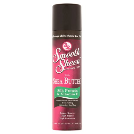  BB Smooth Sheen Silk Protein & Vitamin E Conditioning Spray With Shea Butter, 12.08 Fl Oz