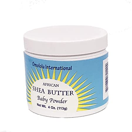  Omololu Shea Butter - Baby Powder - 4 Oz