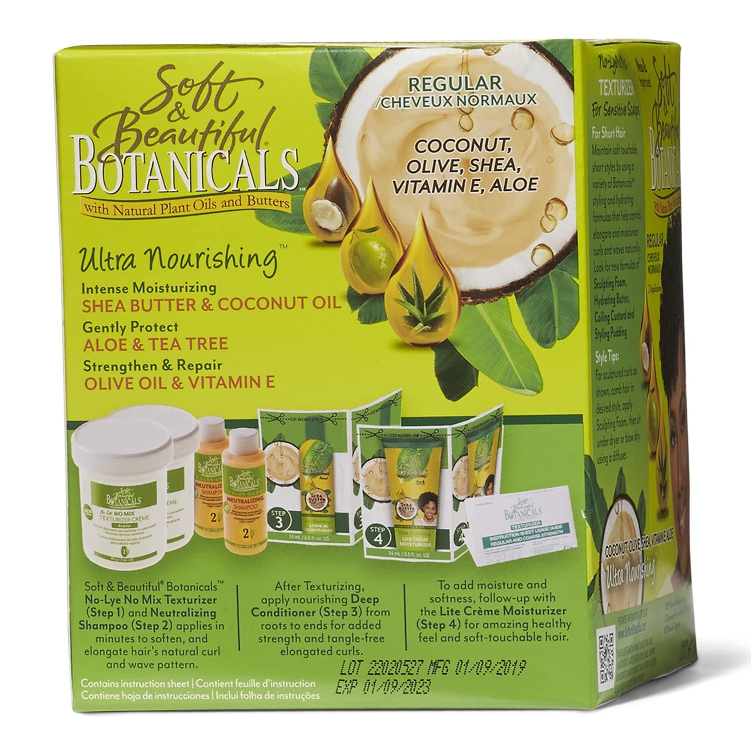  Soft & Beautiful Botanicals Texturizer Kit - Regular Or Coarse