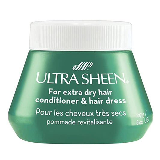 Ultra Sheen Conditioner & Hair Dress, For Extra Dry Hair 8 Oz