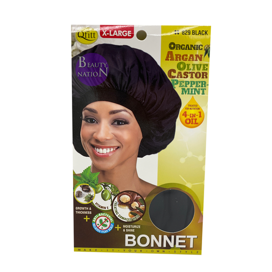  Qfitt 4 In 1 Oil Infused Bonnet #828/#829 XL