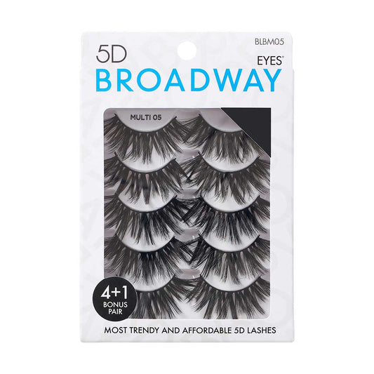 KISS Broadway 5D Lash Multi Pack - BLBM05