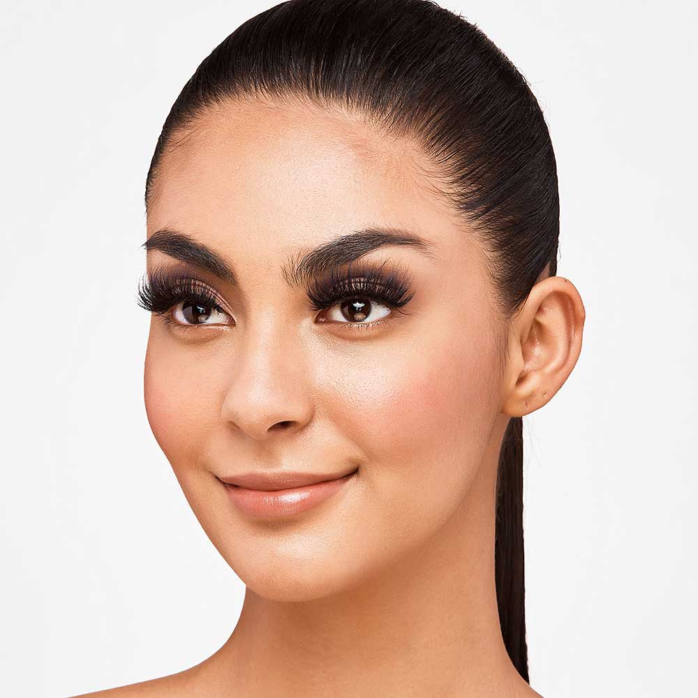 KISS V Luxe Noir De Noir Blackest Black Lashes "Noir Satin" #VNN03