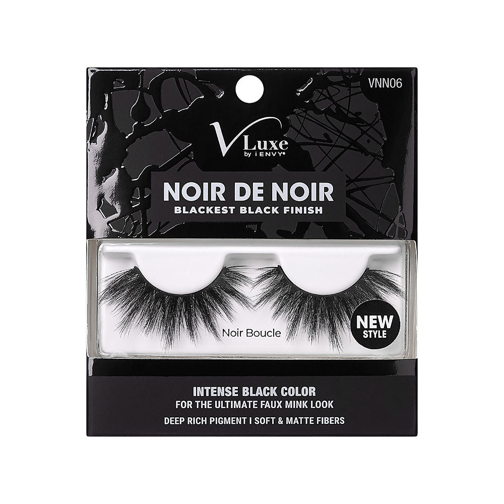 KISS V Luxe Noir De Noir Blackest Black Lashes "Noir Boucle" #VNN06