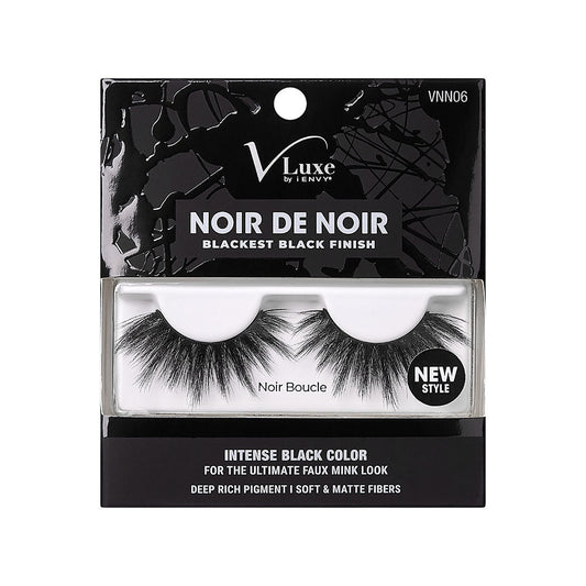 KISS V Luxe Noir De Noir Blackest Black Lashes "Noir Boucle" #VNN06